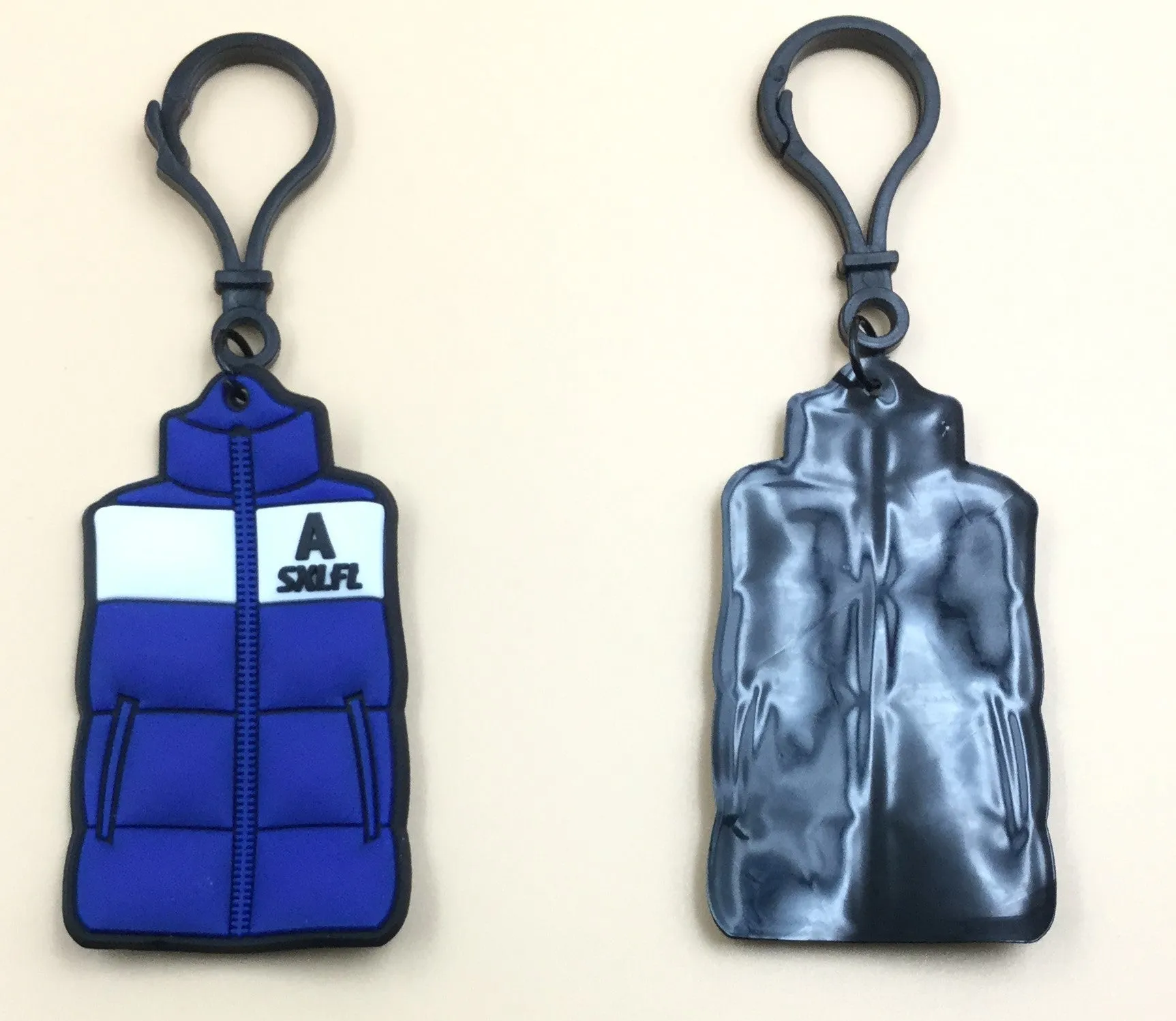 Blue Coat Shape Rubber Hangings