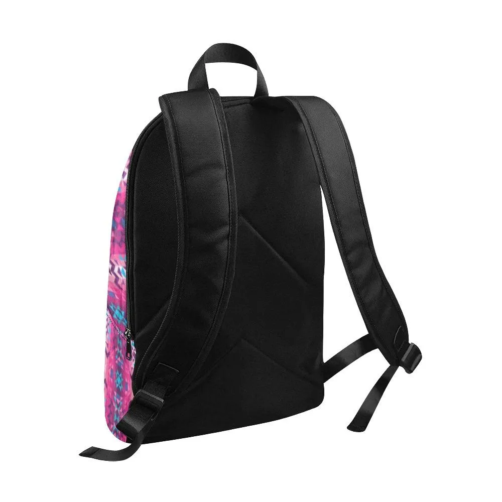 Bright Wave Fabric Backpack for Adult