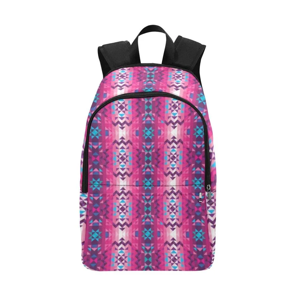 Bright Wave Fabric Backpack for Adult
