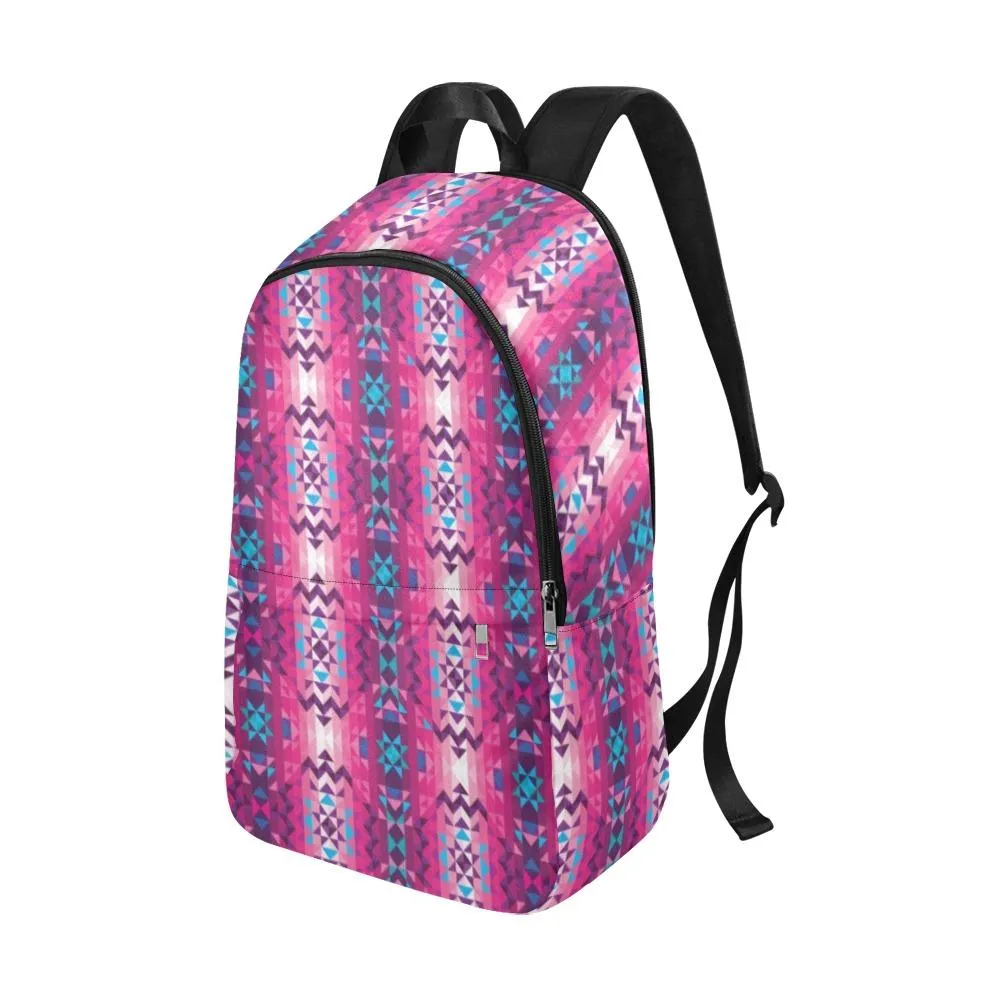 Bright Wave Fabric Backpack for Adult