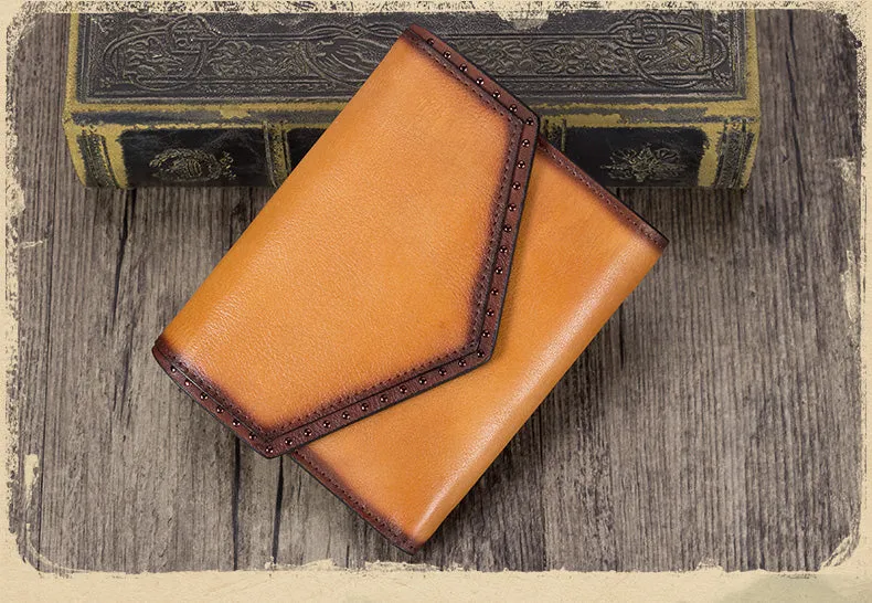 Designer Ladies Short Leather Billfold Wallet Small Clutch Wallet Purse for Women
