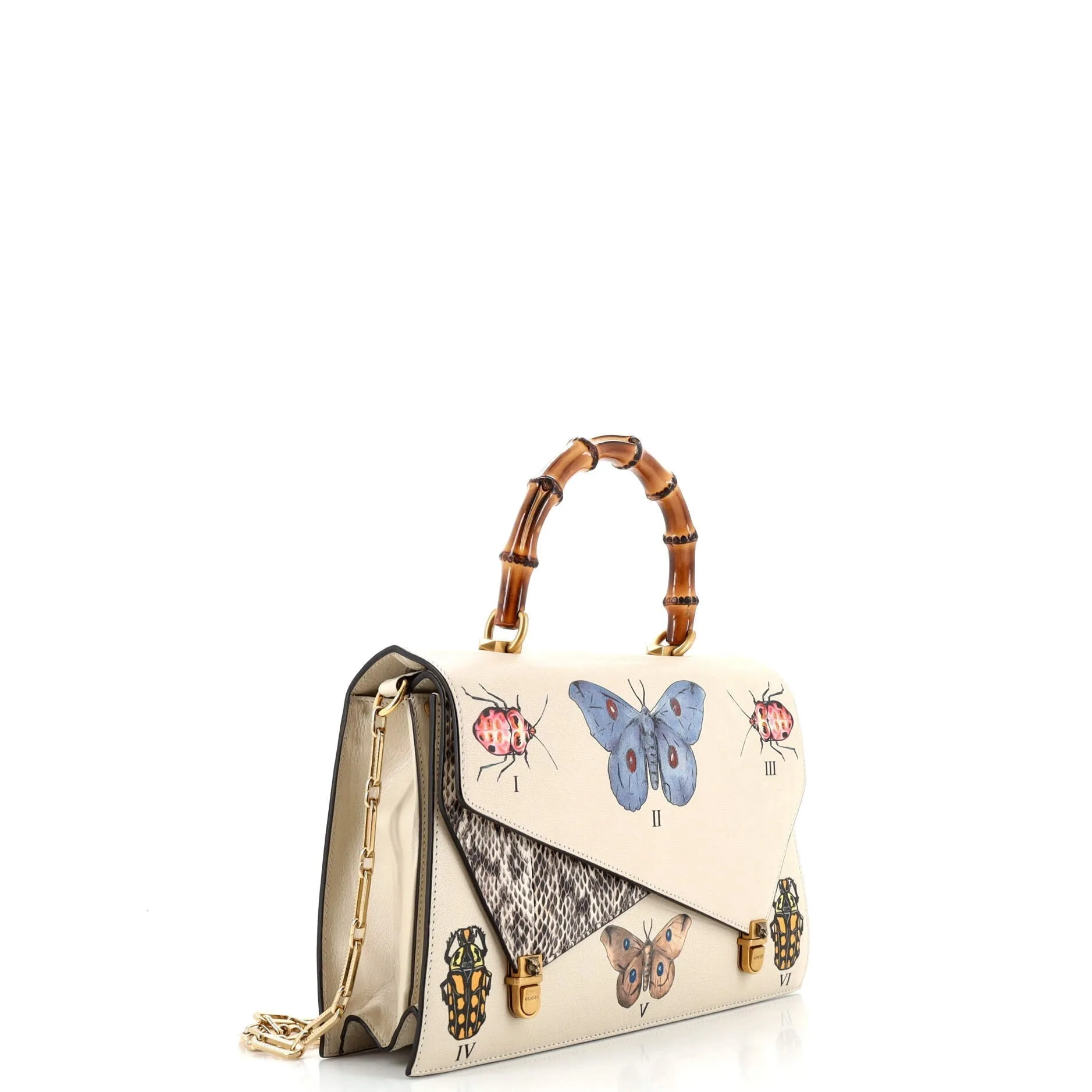 Gucci Ottilia Top Handle Bag Painted