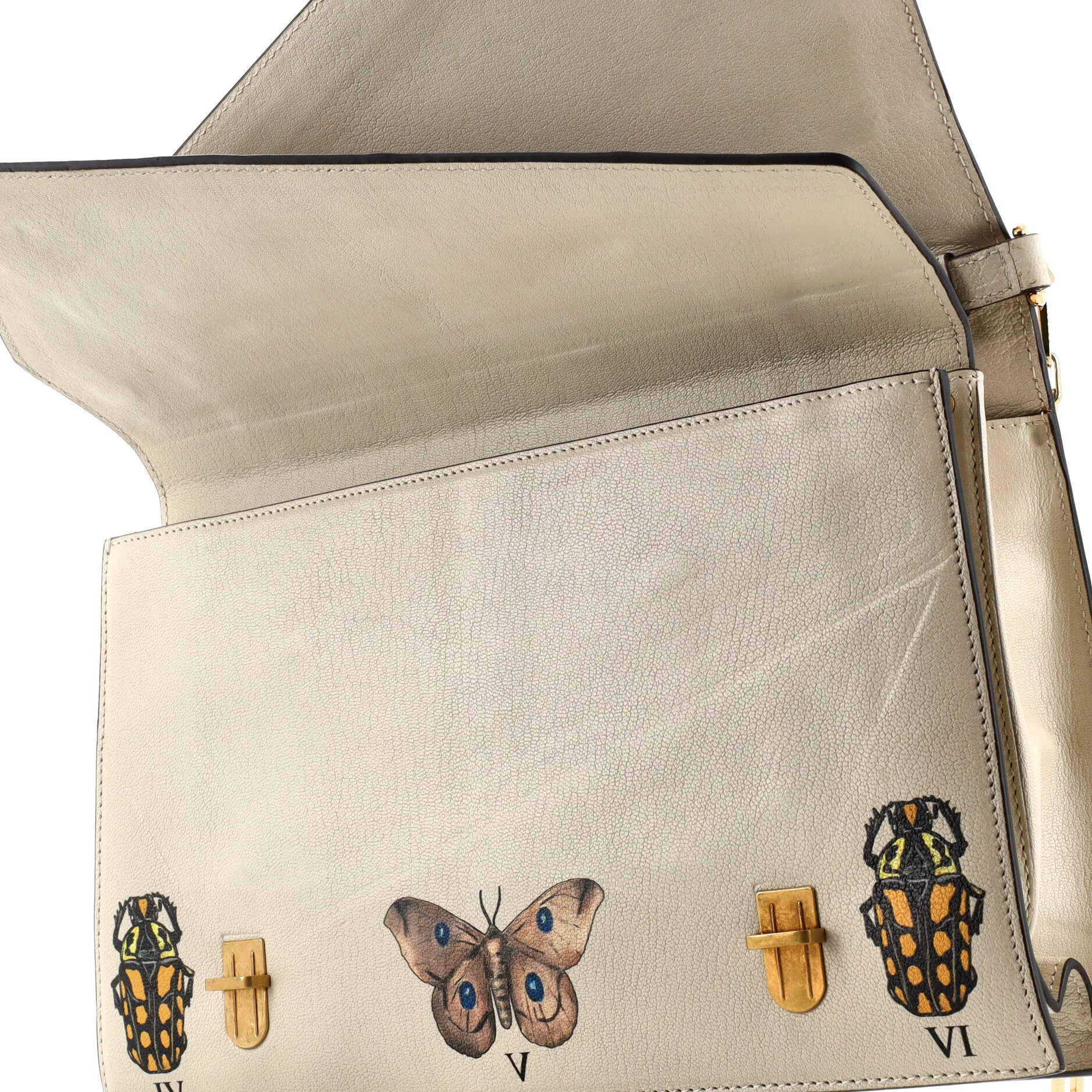Gucci Ottilia Top Handle Bag Painted