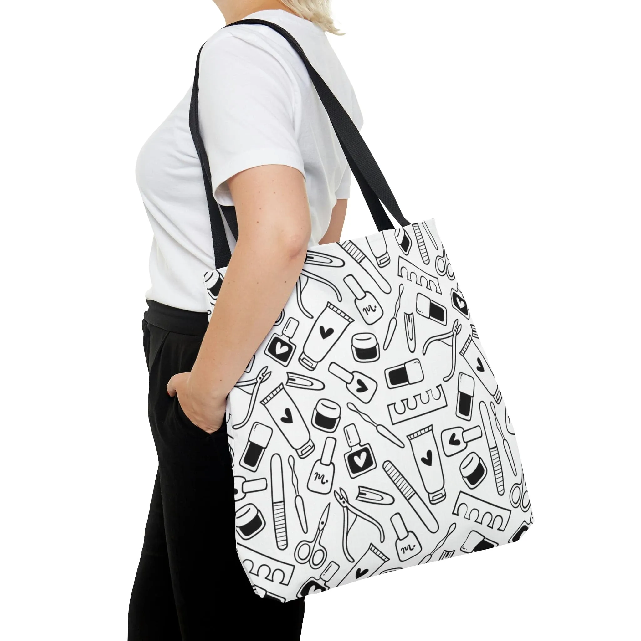Manicure & Stamping Tools Print Tote Bag