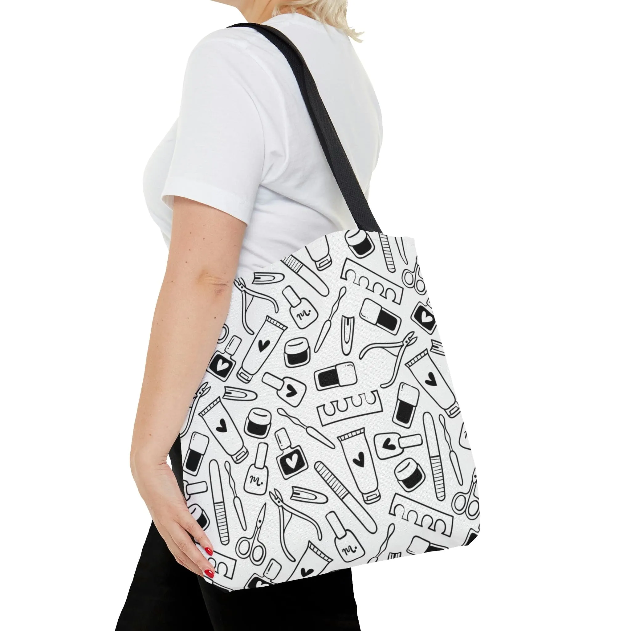 Manicure & Stamping Tools Print Tote Bag