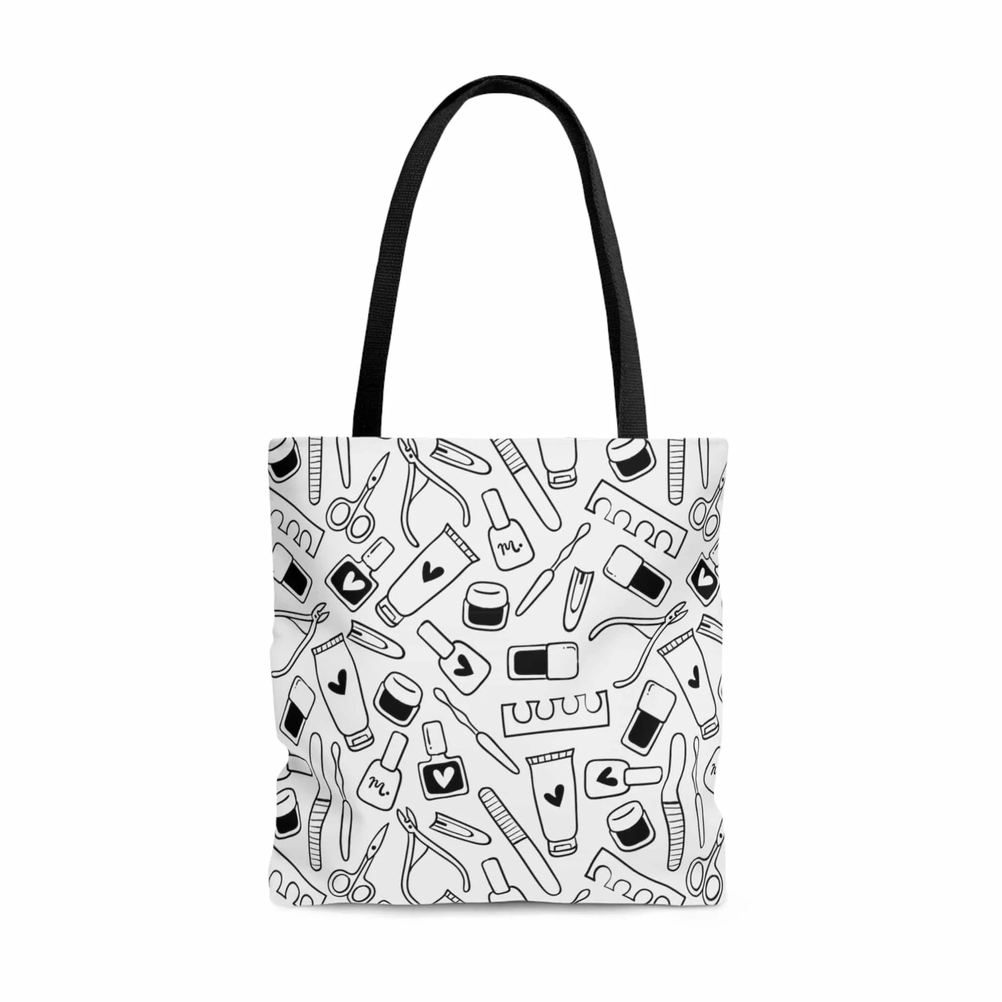 Manicure & Stamping Tools Print Tote Bag