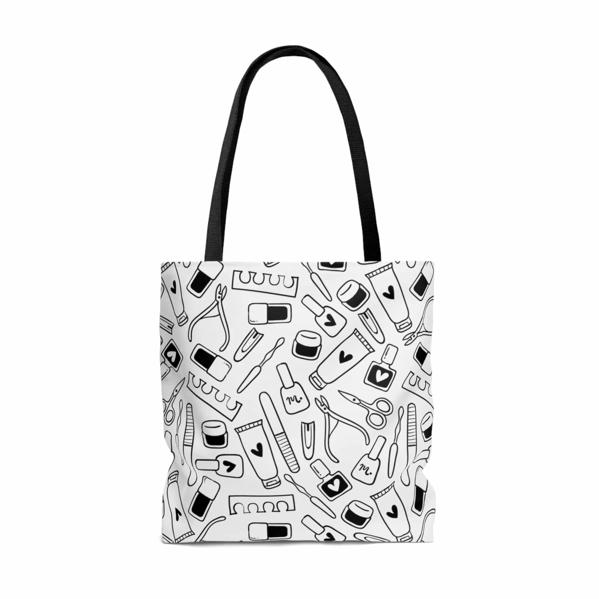 Manicure & Stamping Tools Print Tote Bag