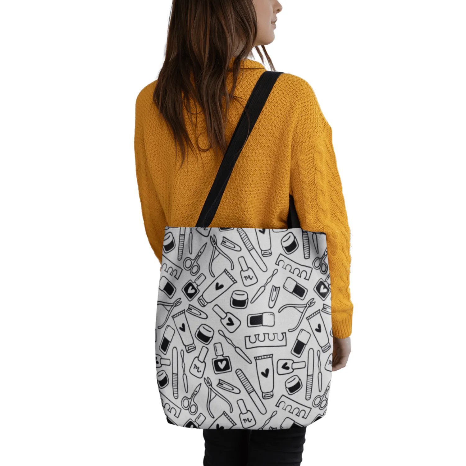 Manicure & Stamping Tools Print Tote Bag