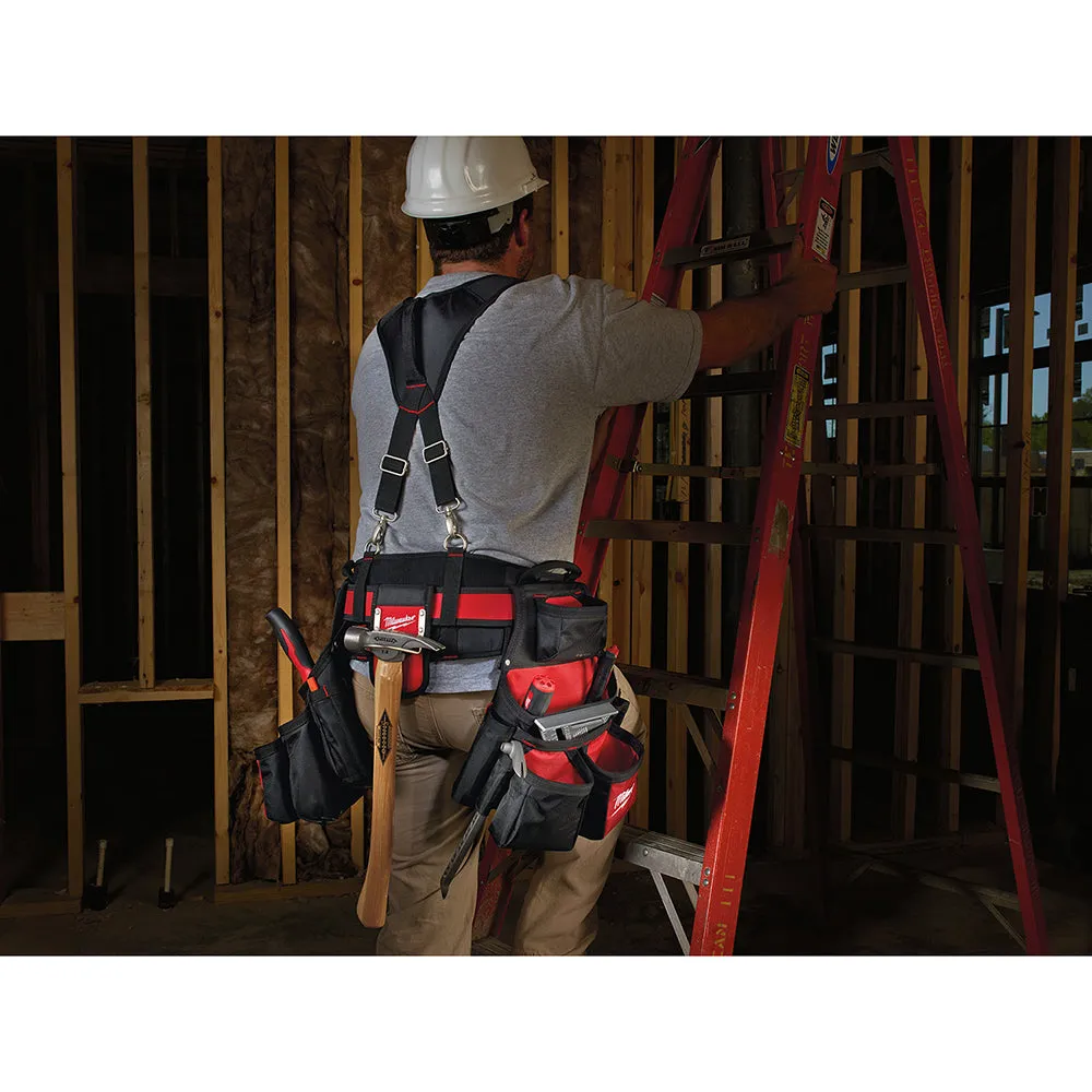 Milwaukee 48-22-8120 30 - 53-Inch 24-Pocket Suspension Rig Contractor Work Belt